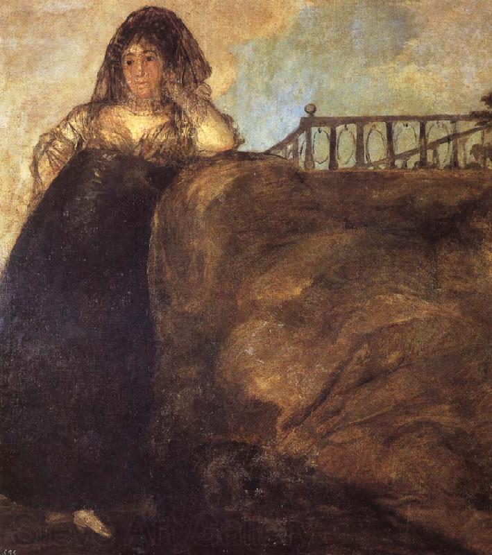 Francisco Goya Leocadia Spain oil painting art